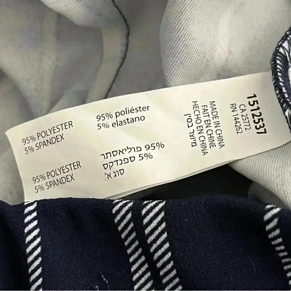 Amanda Green cropped wide leg pants striped size s - Picture 10 of 12